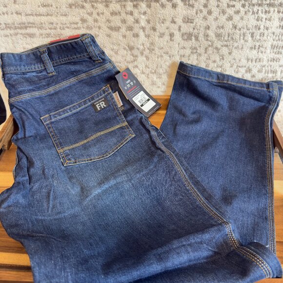 NWT Men's Flame Resistant Stretch Denim 36X34